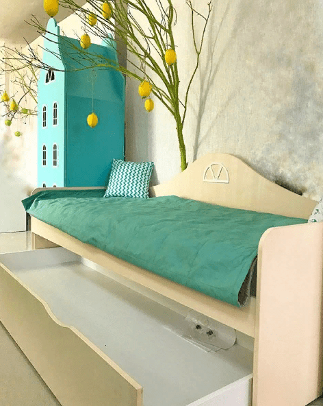 Подростковый диван-кровать с дополнительным спальным местом "Амстердам" МАНДАРИН АМСТЕРДАМ 179542 Красный Santreyd  - Вид №6