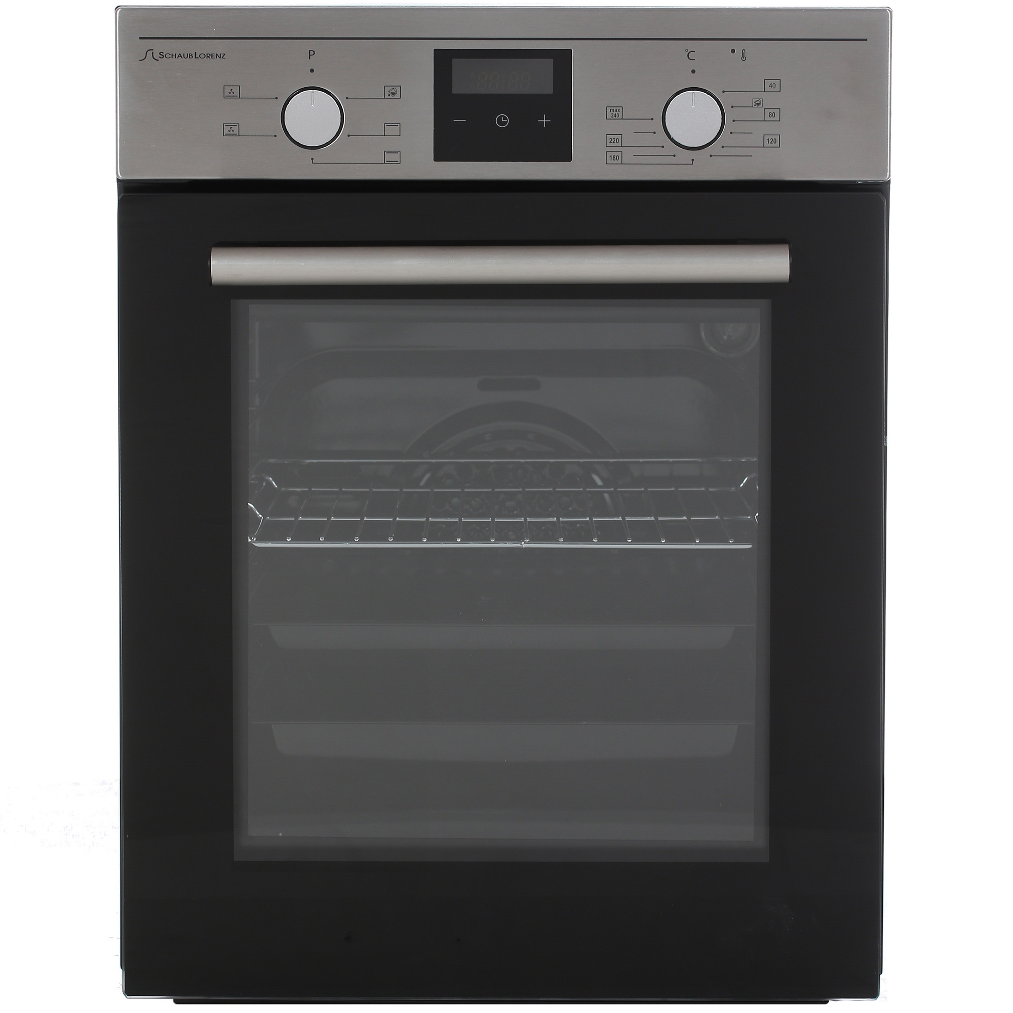 1101718 Электрический духовой шкаф Schaub Lorenz SLB EE4630 серебристый STDN-0038389