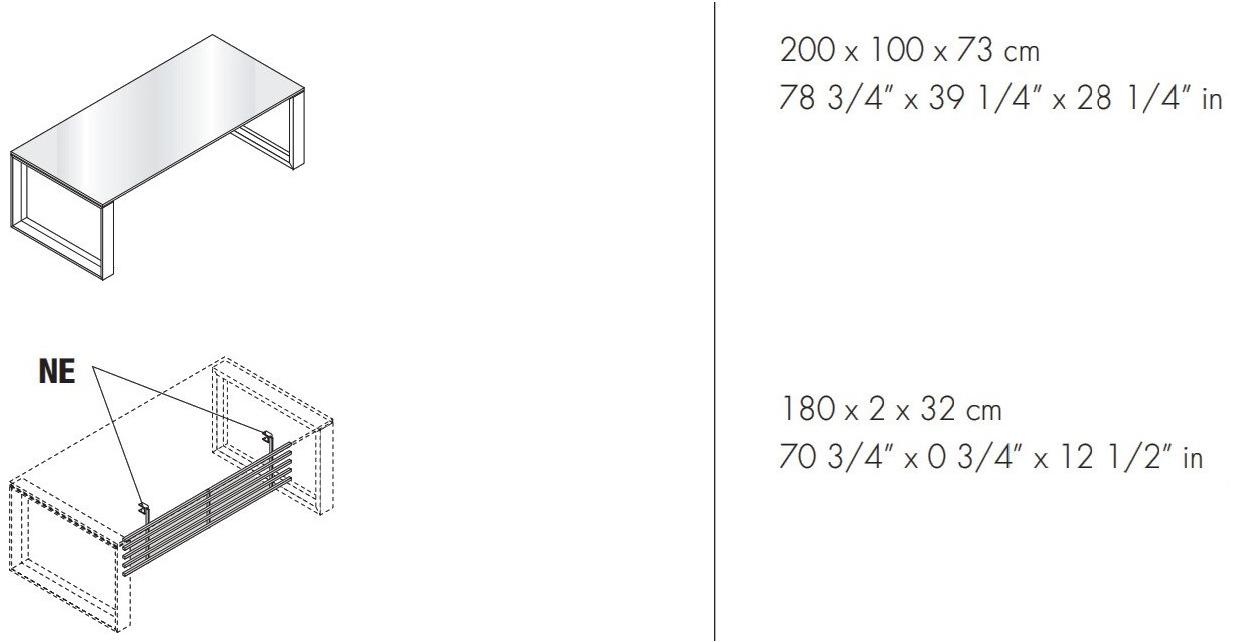 Bralco Рабочий стол из закаленного стекла Arche sun-id-1356690 - Вид №6