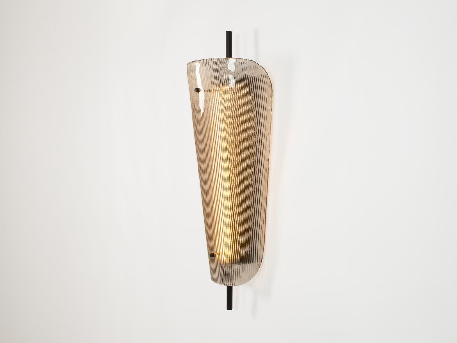 Стеклянный светодиодный настенный светильник pulpo Бент ARCH-00151534 - Вид №2