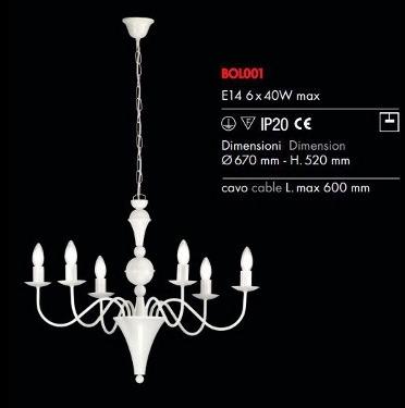 Rossini Illuminazione Люстра из металла Bolshoi Bol001  - Вид №1