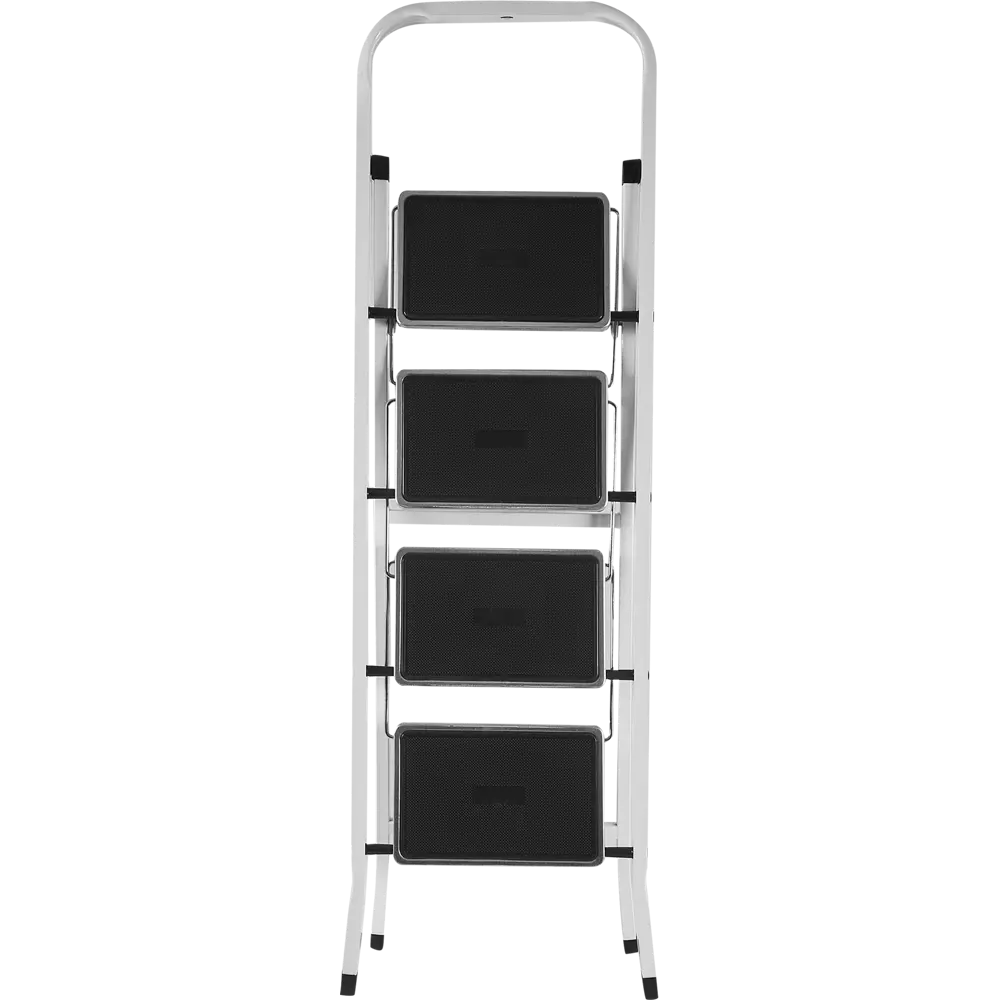 Стремянка стальная Zalger 4 ступени с резиновым ковриком, максимальная нагрузка 120 кг STLM-2022581 - Вид №1