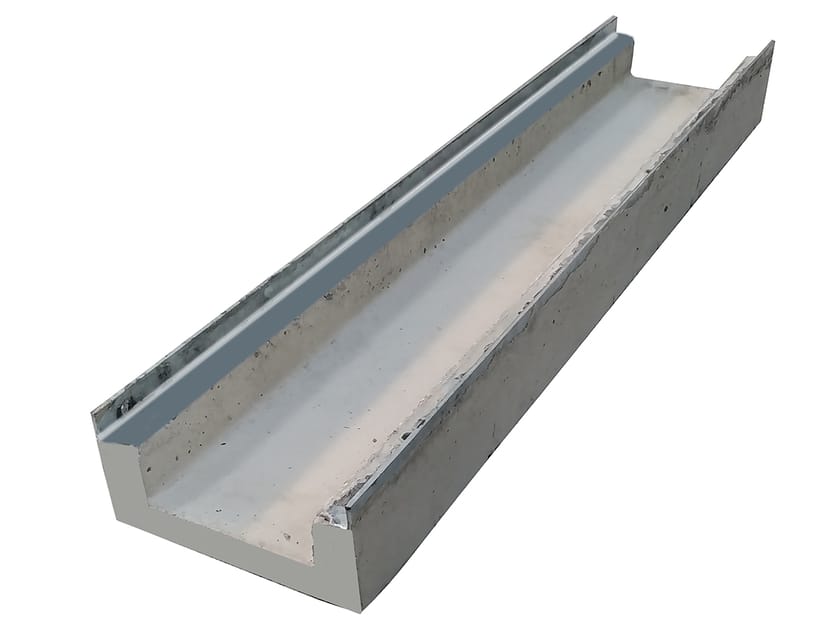 Бетонный канал идеально подходит для среднего расхода воды Pircher город ARCH-00070649