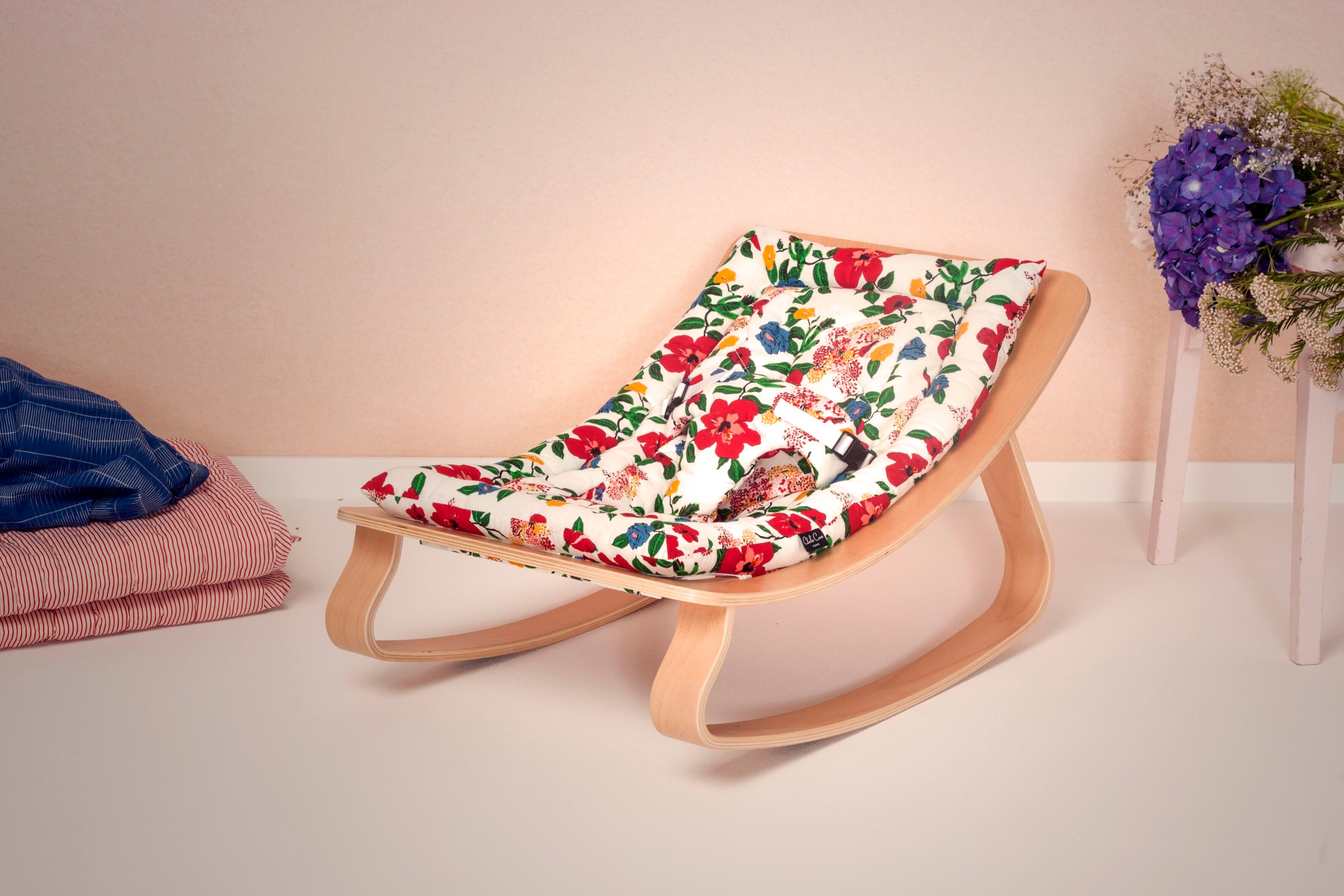 Кресло-качалка из бука Charlie Crane лево ARCH-00087575 - Вид №24