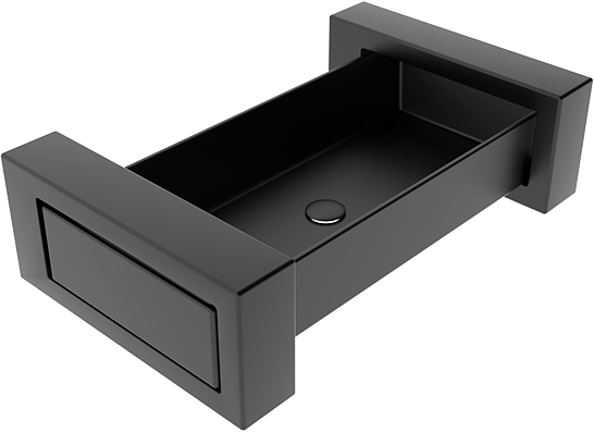 BXLAME80LC3 Подвесная раковина настенная GSG CERAMIC BOX