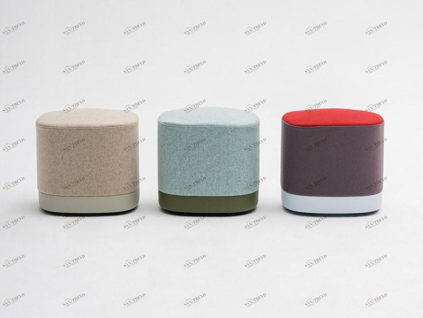 ENEA Квадратный пуф из ткани Puck sun-id-1353031