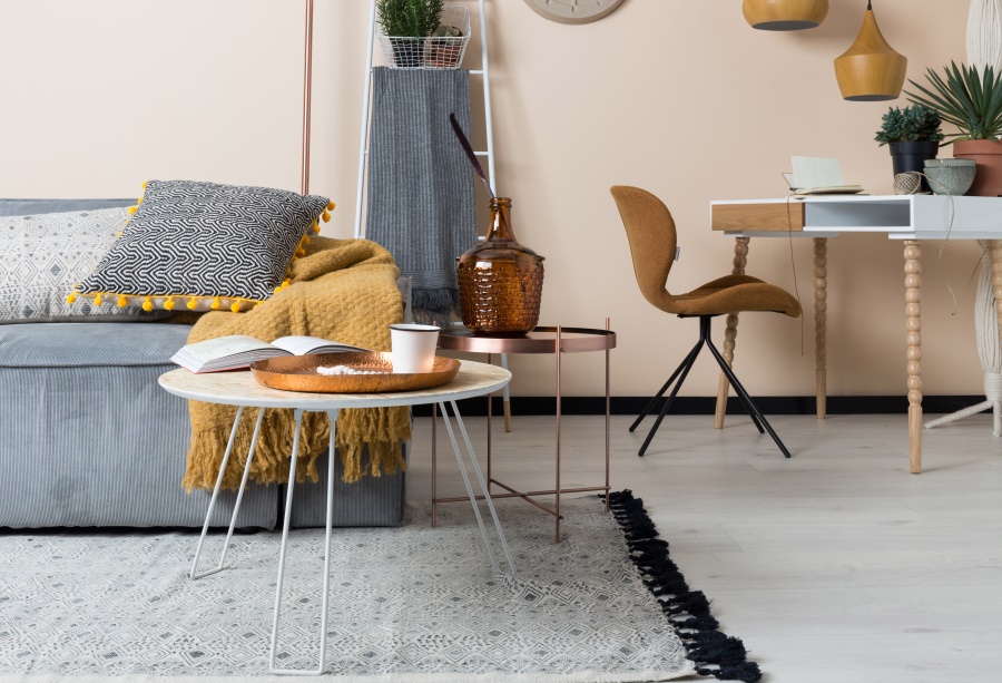 Стул OMG желто-коричневый Zuiver 1100171 - Вид №5