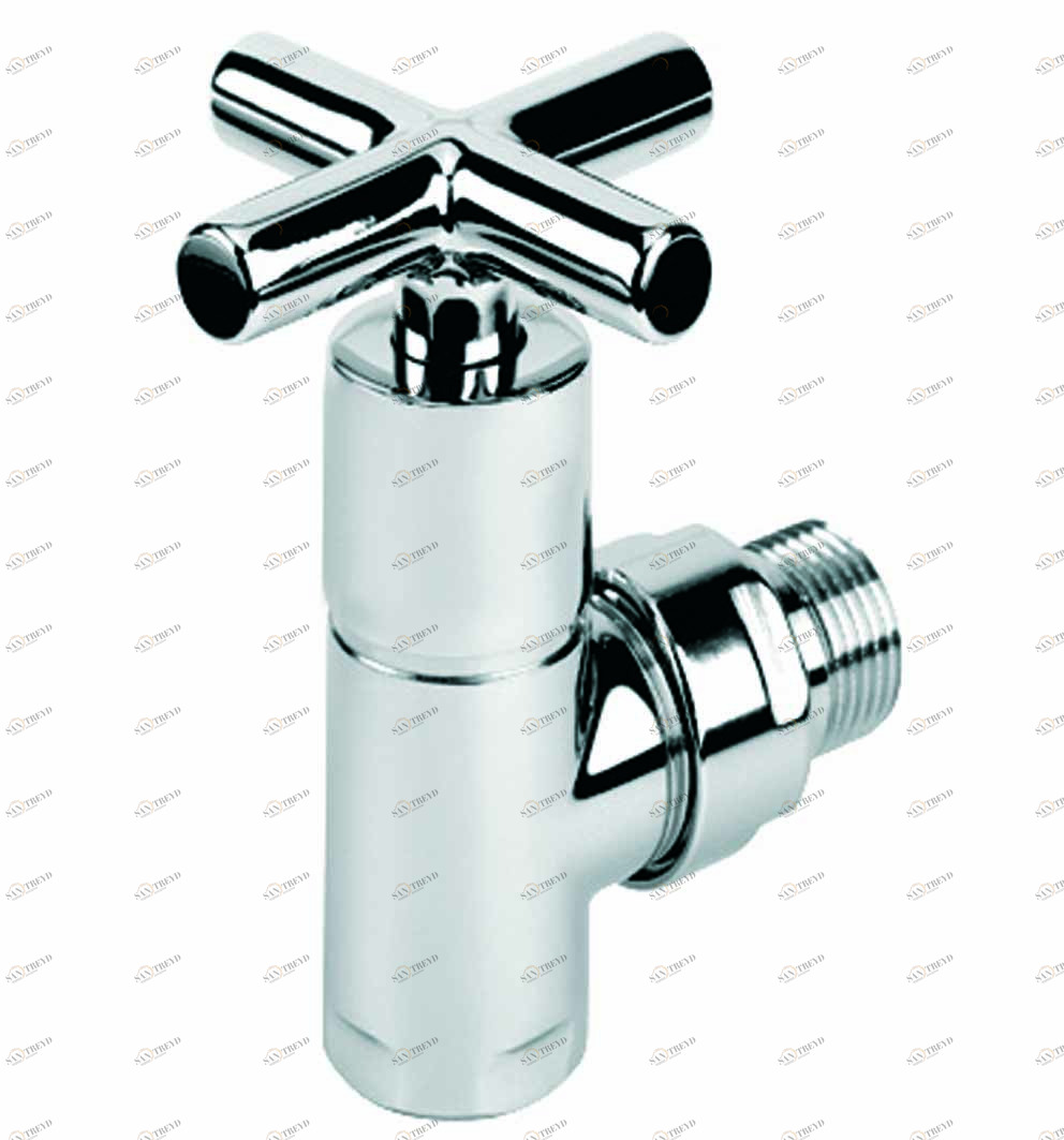 Carlo Poletti V43410B Держатель прямоугольный, с соединением для медной или пластиковой трубы 