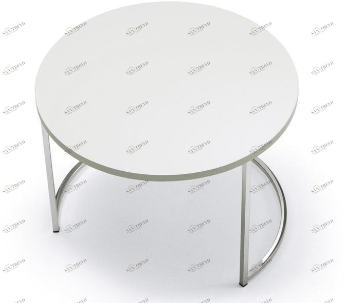 Pacini & Cappellini Низкий круглый журнальный столик  5455 