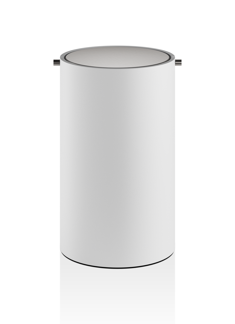 Корзина для бумаги STONE BEMD DECOR WALTHER Черный / Сталь полированная 971164  - Вид №2