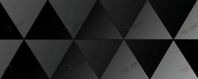 Blak&White-Decor Triangle Black 20х50 Ibero sun-id-309843