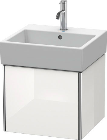 XS409204343 XSquare Тумбочка подвесная Базальт матовый, декор Duravit - Вид №2