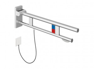 900.50.138XA Двойной шарнирный опорный рельс, конструкция a HEWI Stützen