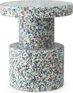 603007 Stool White Multi Normann Copenhagen Bit
