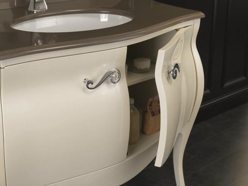 Mobiltesino Лаковая тумба под умывальник с дверцами Memory Me 16 - Вид №1