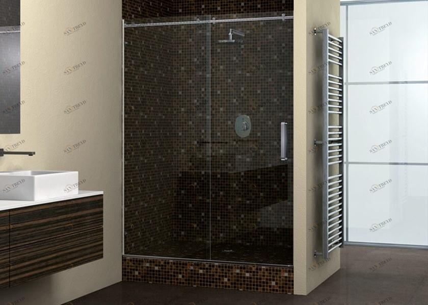 Metalglas Bonomi Комплект для душевой кабины из нержавеющей стали  Bx-01 