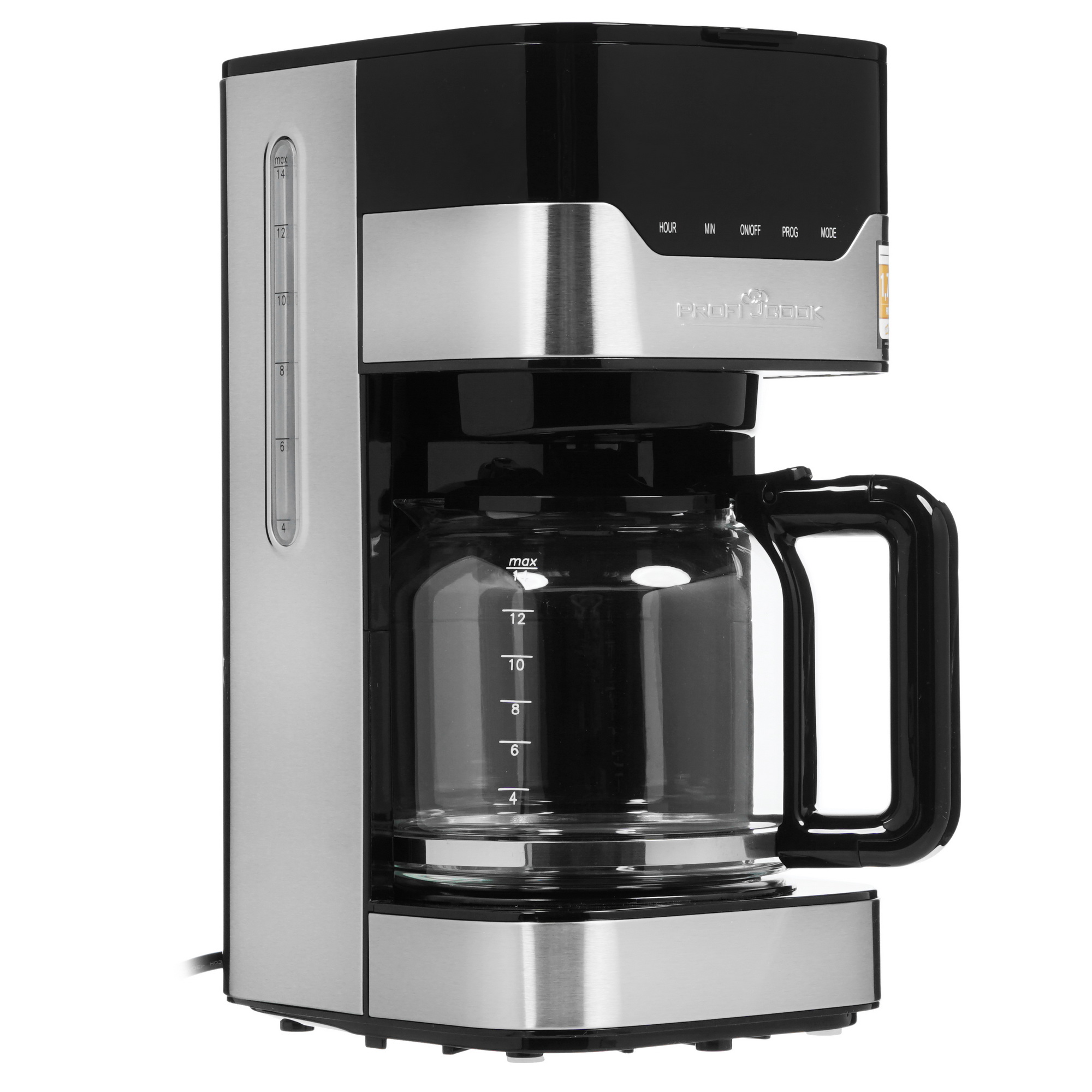 8145177 Кофеварка капельная Profi Cook PC-KA 1169 серебристый ProfiCook STDN-0061894