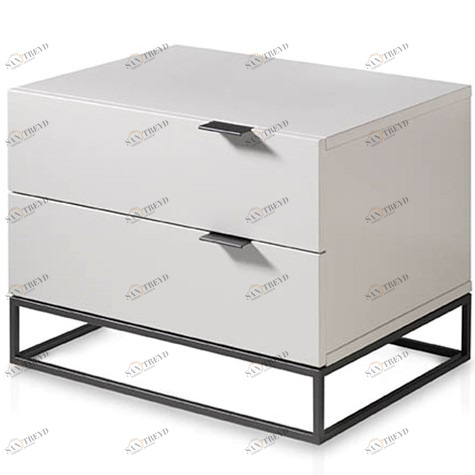 Тумбочка прикроватная белая Estetico от Angel Cerda ANGEL CERDA  148643 Белый 