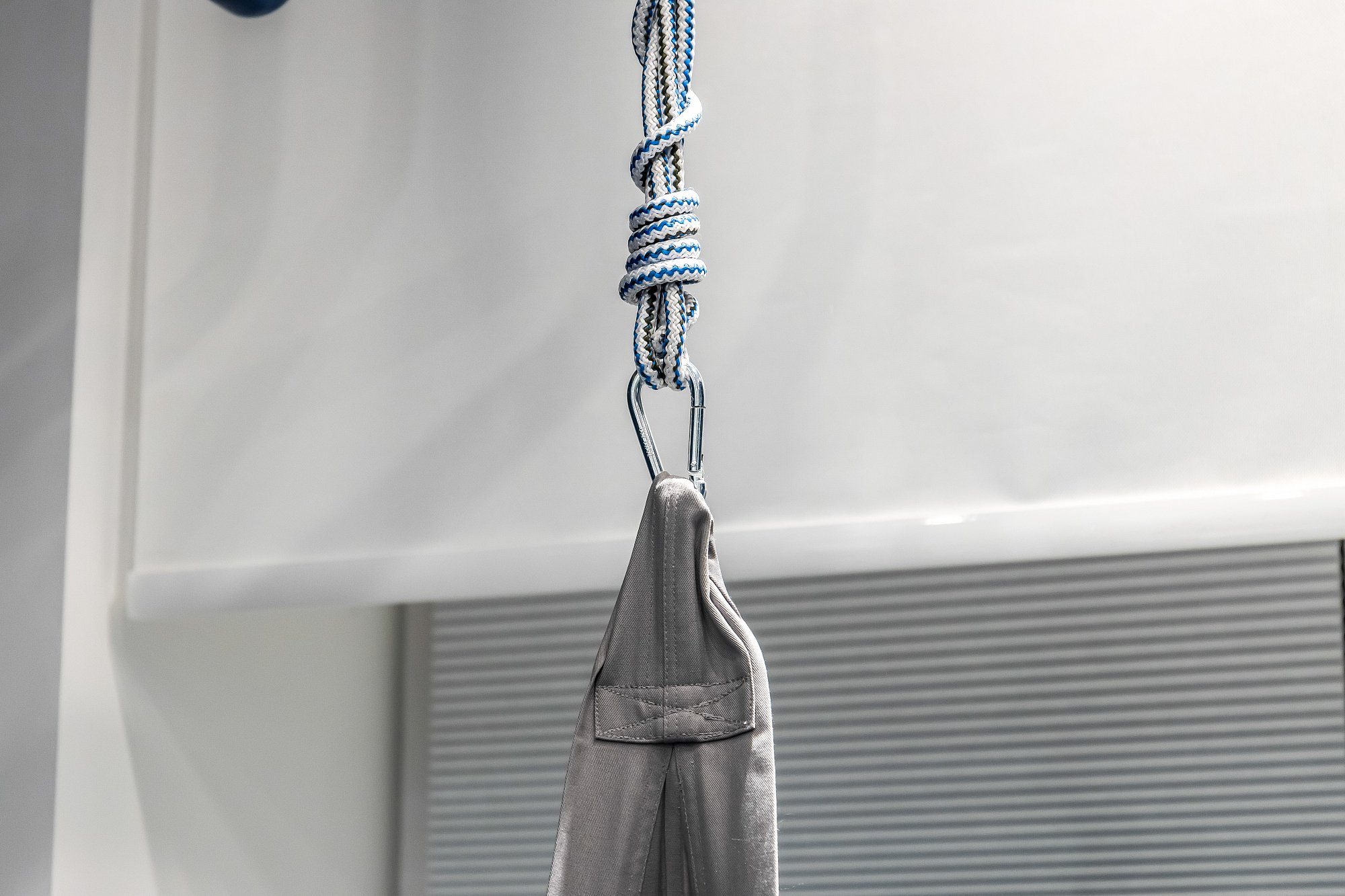 Подвесное кресло-кокон серое ПОКАЧАЙКА  00-3831142 Серый Santreyd  - Вид №2