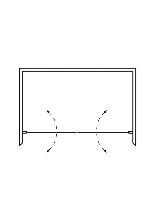 1450587 Красивый Душ Igloo Pro Double 90X90 Clear Glass Hafa Прозрачный  - Вид №2