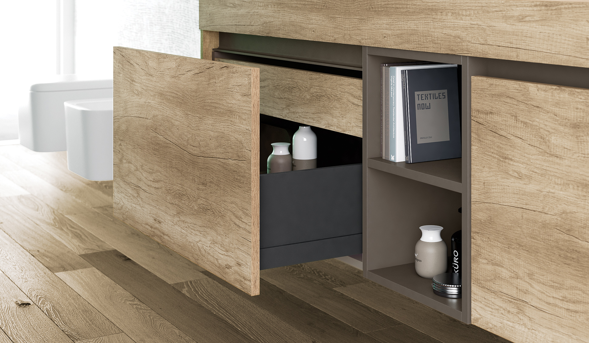 Kami 18 – 10 Mastella  Kami  Комплект мебели для ванной - Вид №1