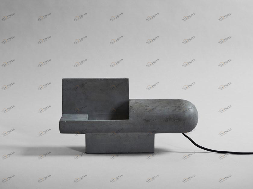 101 Copenhagen Настольная лампа отраженного света из бетона  111150 