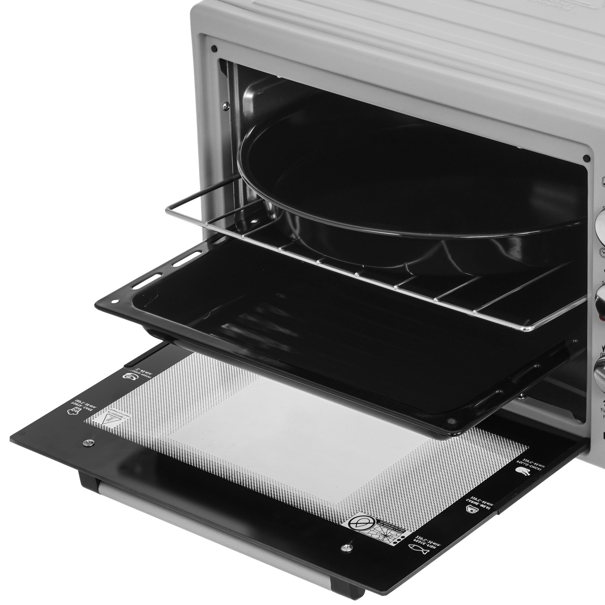 8108444 Мини-печь Kraft KF-MO 3803 KGR серый STDN-0057038 - Вид №5