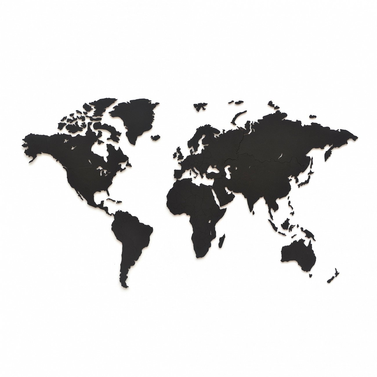 Карта-пазл черная 90х54 см Wall Decoration MIMI ДИЗАЙНЕРСКИЕ 00-3880744 Черный  - Вид №3