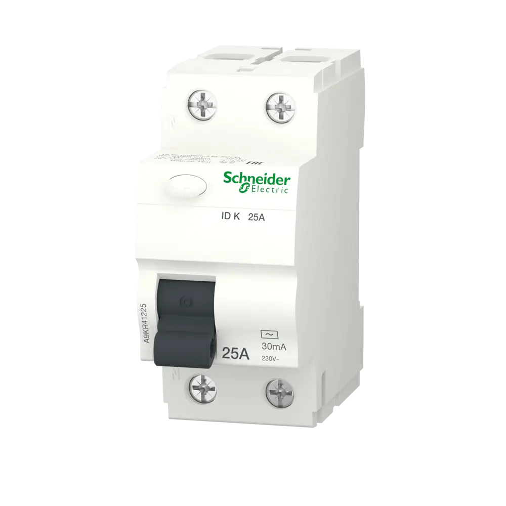 УЗО Systeme Electric Acti9 1P N 25 A 30 мА 10 кА AC A9R41225 STLM-2081371