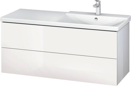 LC625507171 L-Cube Тумбочка подвесная Средиземноморский дуб Duravit - Вид №2