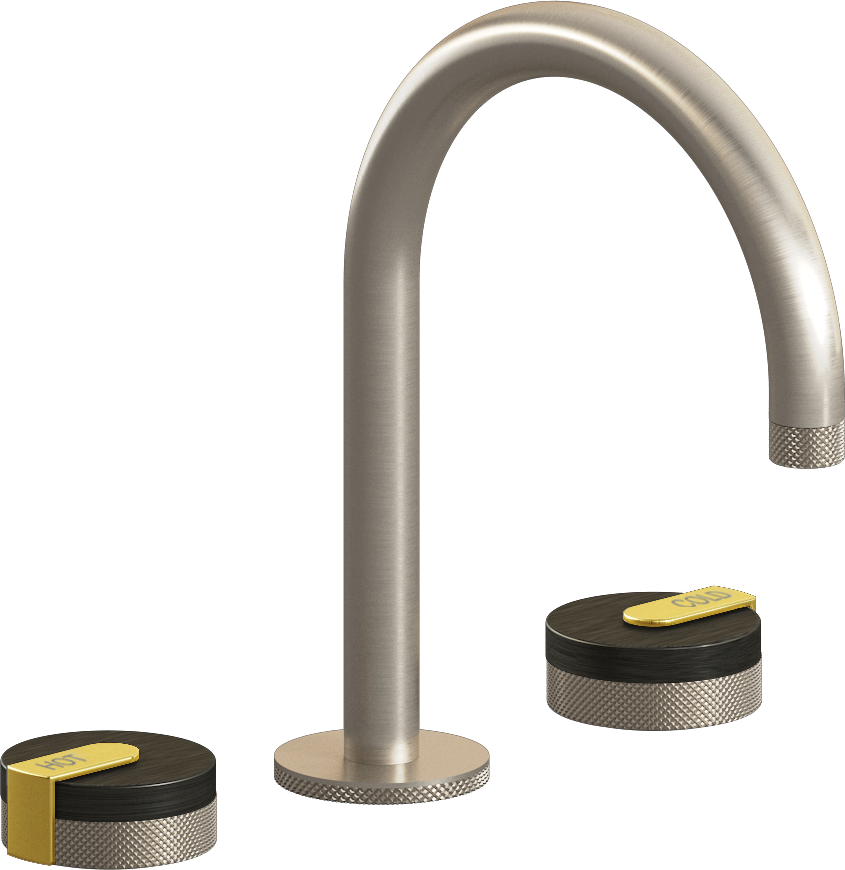 E-11512-R1BOX-L1BB-BNi Смеситель для умывальника на 3 отвертия GRAFF MOD+