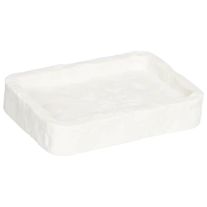 Мыльница Vidage Агра полирезиновая белая 89380385