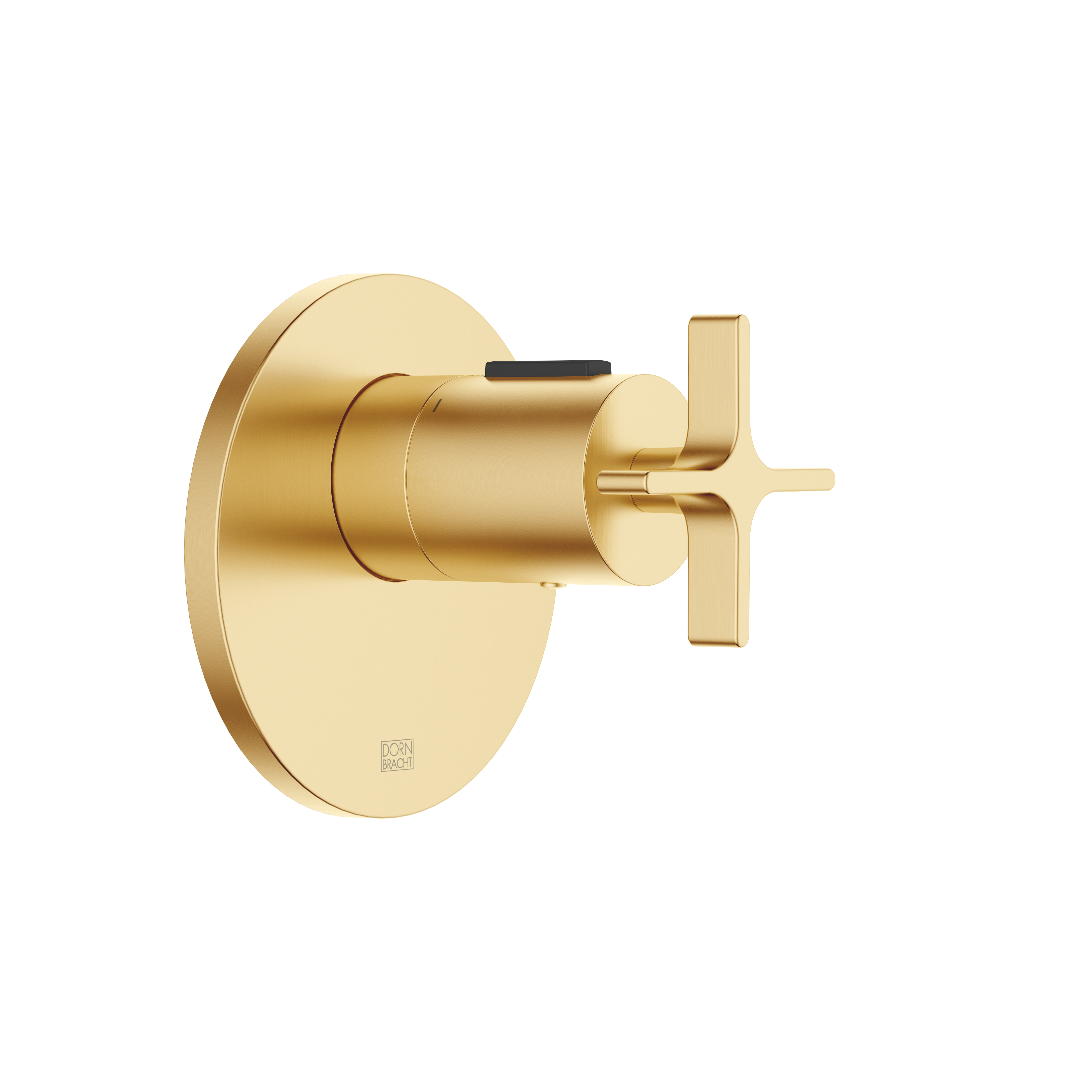 VAIA xTOOL Скрытый термостат без регулятора громкости 3/4 дюйма — матовая дюралюминий (23-каратное золото) DornBracht 36503809-28