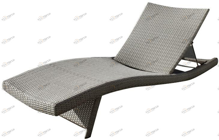 Les jardins Садовая плетеная кушетка с откидной спинкой Duna sun-id-1457180