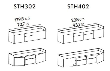 Деревянный шкаф с ящиками Punt ARCH-00001684 - Вид №9
