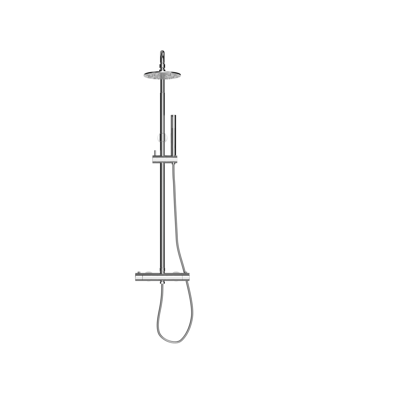 D425-S Термостатический двухпозиционный душ с лейкой Duten 