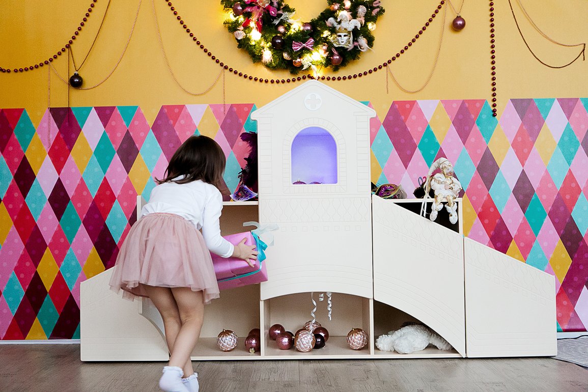 Детский стеллаж-мост "Венеция" МАНДАРИН ВЕНЕЦИЯ 178661 Красный Santreyd - Вид №9