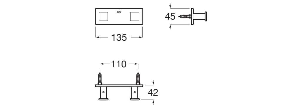 Металлический халат Roca Hotels ARCH-00116850 - Вид №2
