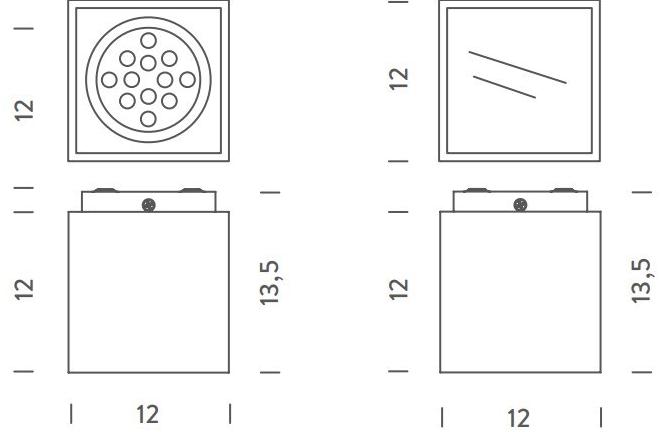 NEMO Регулируемый потолочный светильник из экструдированного алюминия Cubo sun-id-1366464 - Вид №3