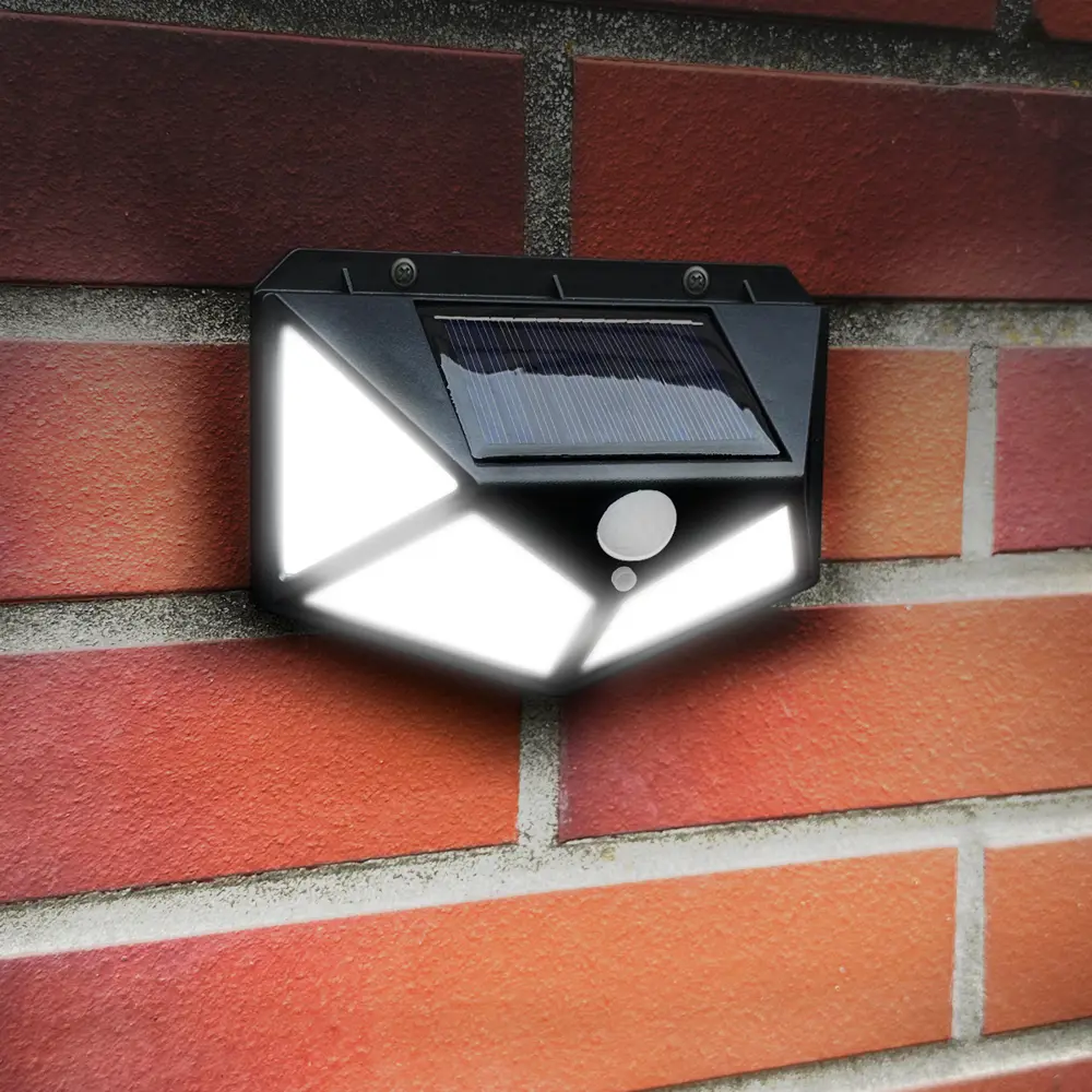 Светильник светодиодный уличный Duwi Solar LED на солнечных батареях 10Вт 6500К 600Лм IP65 датчик движения черный 83972975 STLM-2184181 