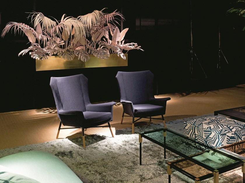 arflex Кресло с обивкой из ткани с подлокотниками sun-id-1397713 - Вид №3