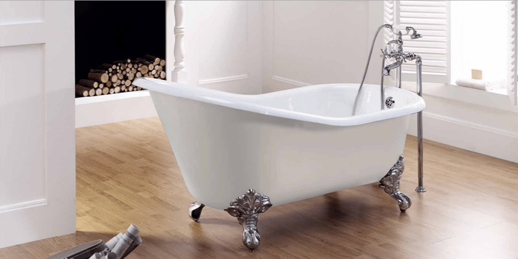 Ванна чугунная с ножками VRG 1920FO Gaia SLIPPER 154 VRG1920FO - Вид №2