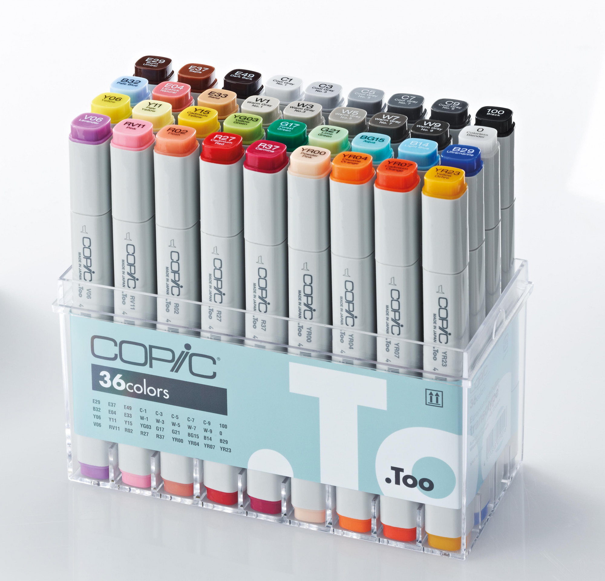 20075158 Classic Набор маркеров 36цв базовые цвета Copic 
