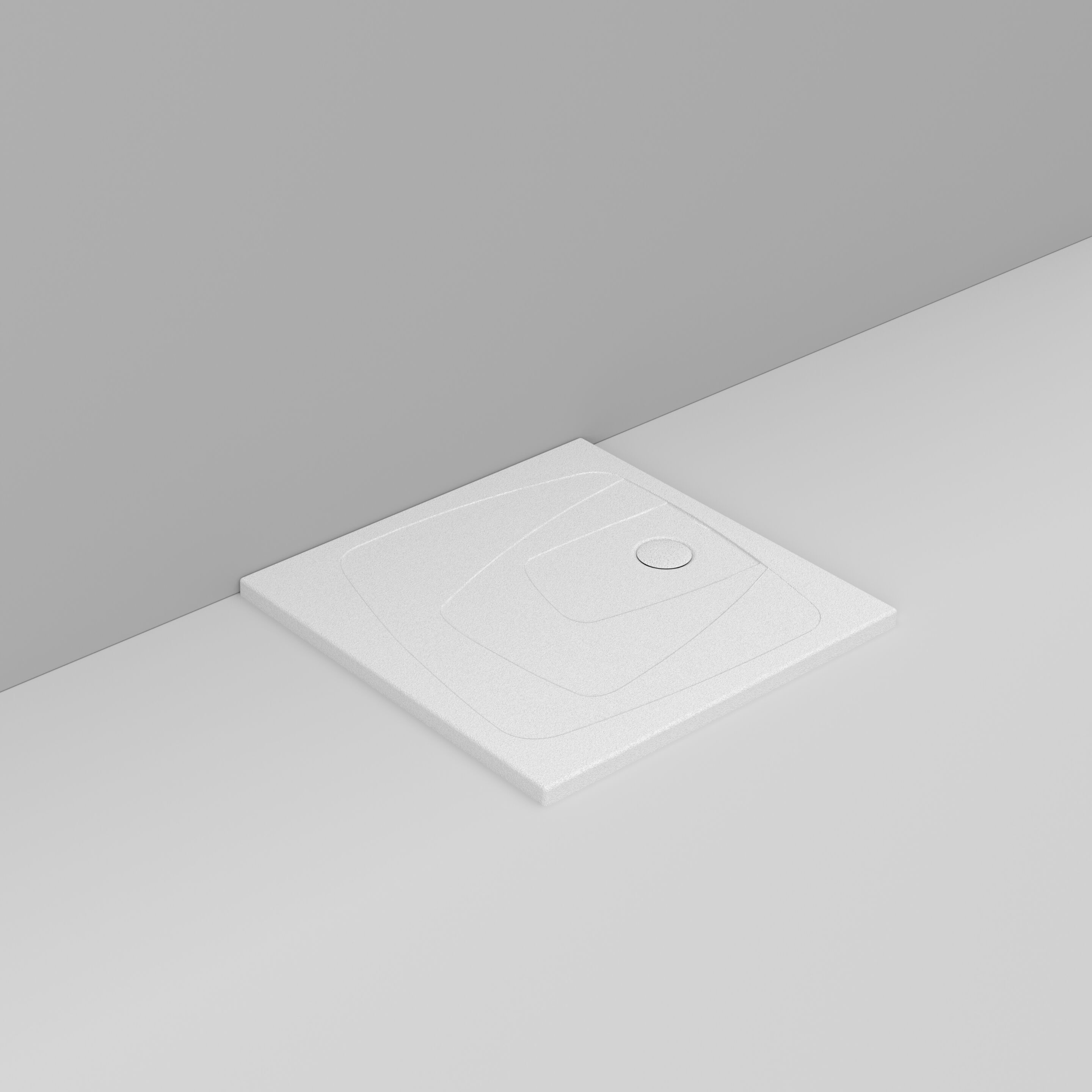 Керамический нескользящий квадратный поддон для душа Ceramica Dolomite за пределами ARCH-00056029 - Вид №5