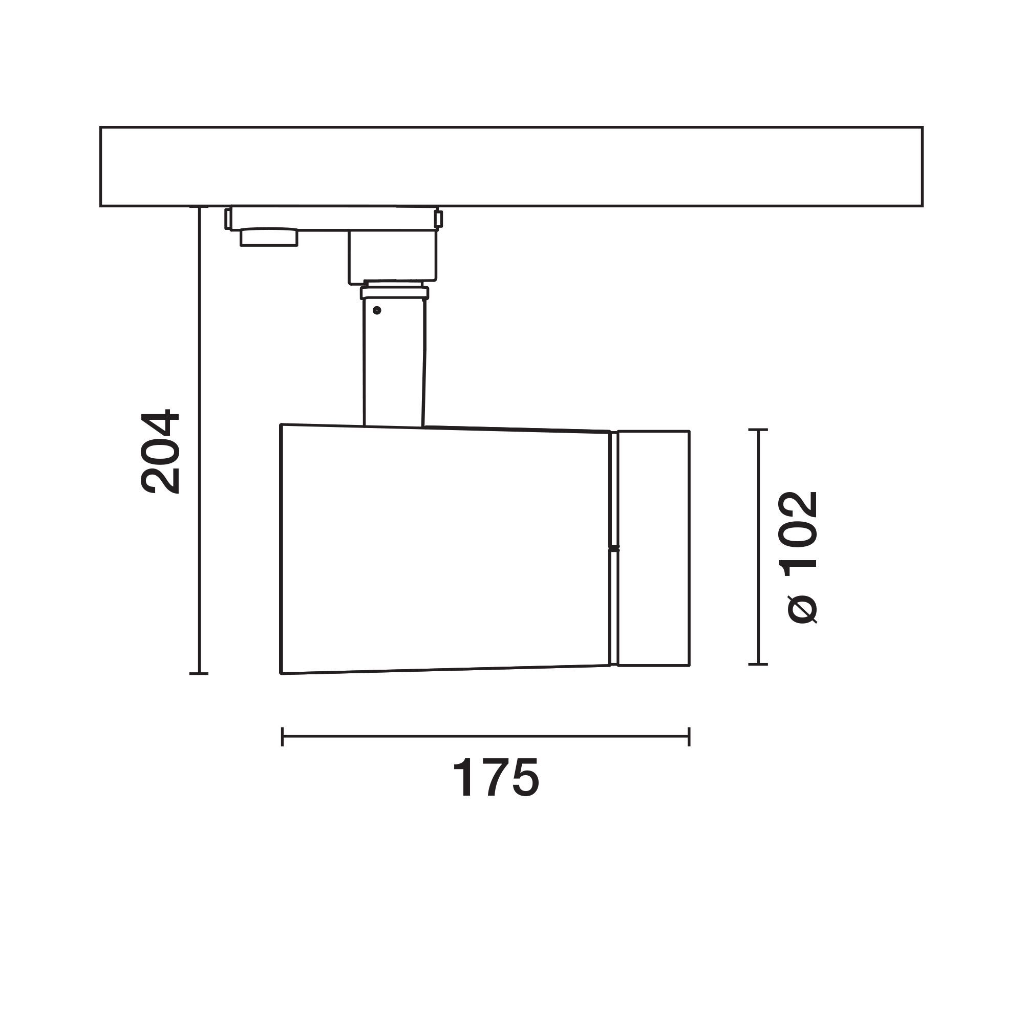 Заливка формы алюминия Сид освещения следа iGuzzini этап ARCH-00151811 - Вид №12