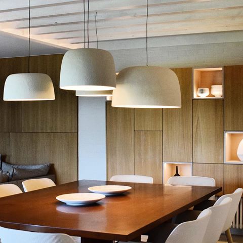 086475 Люстра 65.23 белая Marset Djembe  - Вид №3