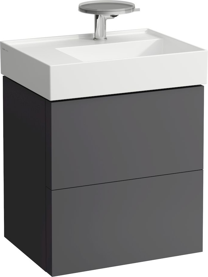 H8103357591121 Раковина с полочкой слева, со специальным скрытым сливом LAUFEN PRO - Вид №3