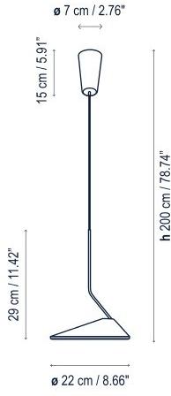 BOVER Светодиодный подвесной светильник из алюминия Nón lá sun-id-1503538 - Вид №5