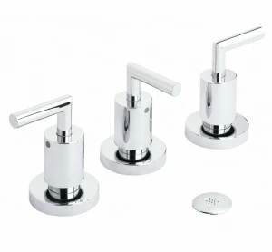 GENEBRE 68142 12 45 66 Widespread bidet mixer with transmission