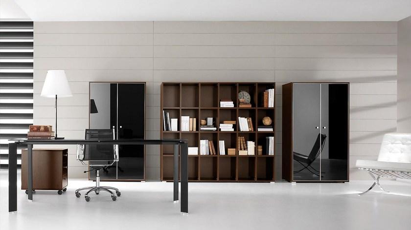 IFT Прямоугольный рабочий стол из лакированного стекла Pratiko sun-id-1467799 - Вид №2